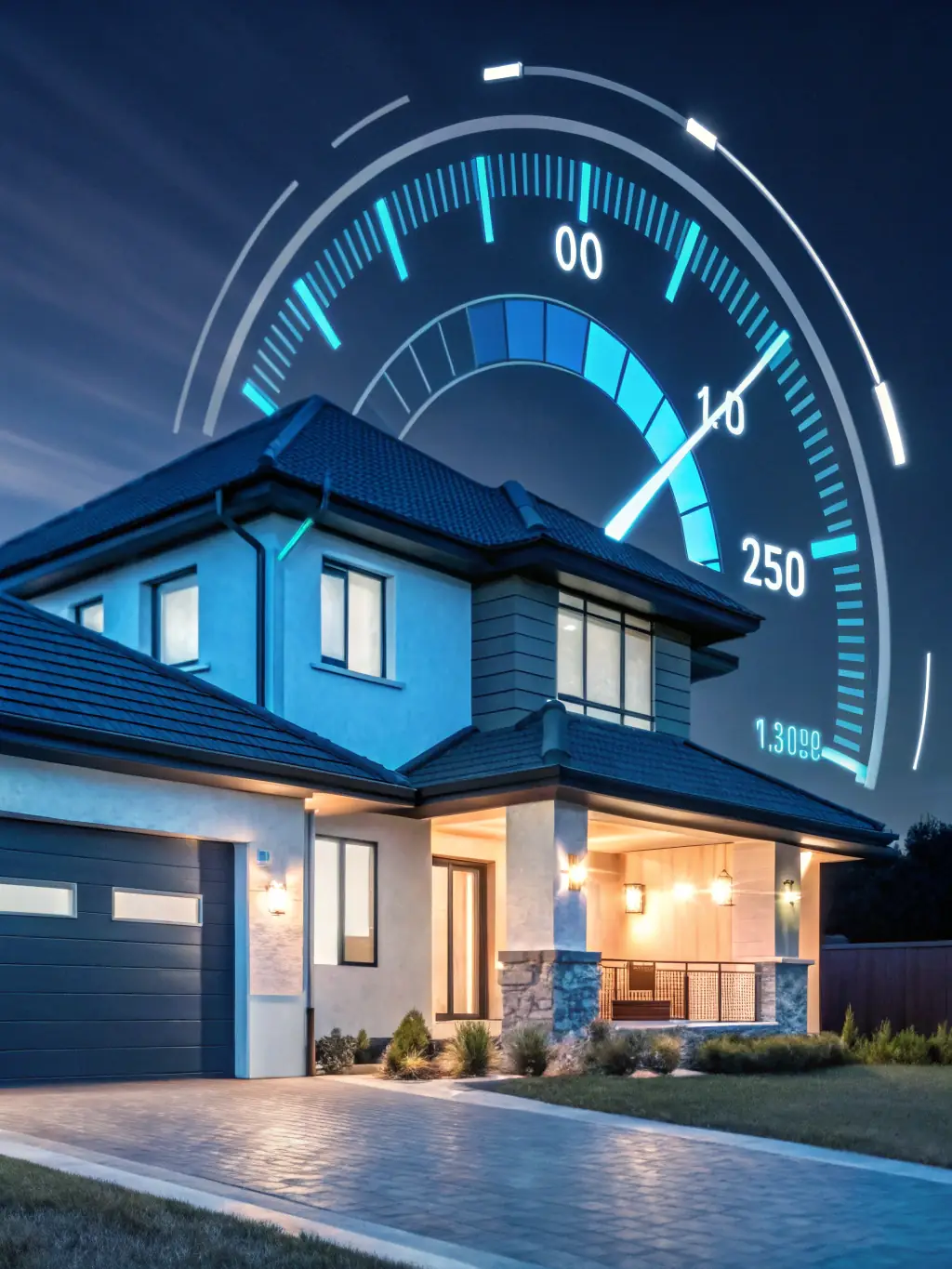 A visual representation of cost savings, such as a house with a percentage sign overlay, emphasizing the financial benefits of using RealtyLinkz agents.